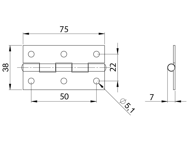 charniere-plate-dimensions