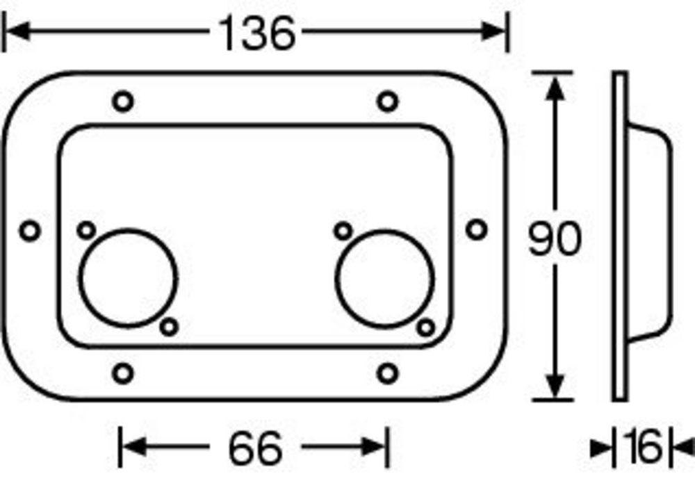 cuvette_encastrable_speakon_xlr_8708blk_dimensions plan cuvette encastrable