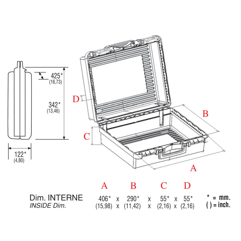 dimensions_valise_170_43_122 dimensions valise vexi 43