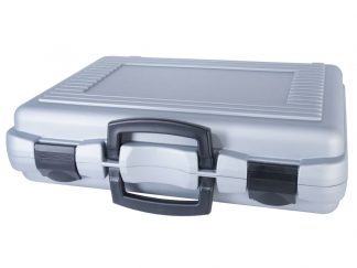 Valise plastique rigide gris ou noir