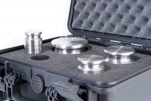 Valise pesage pour poids étalons