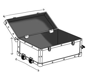 valise flight case